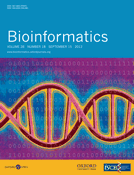 Enlarged view: Logo of the Bioinformatics journal