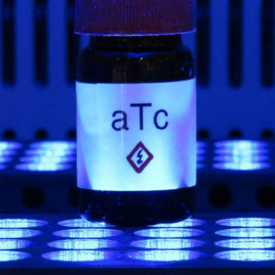 aTc bottle in lab