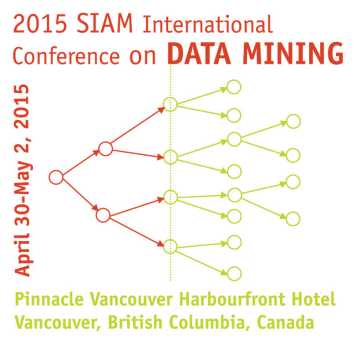 Enlarged view: Logo of SIAM Data Mining 2015